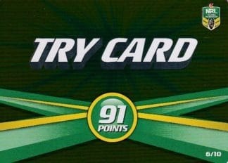 2014 NRL Power Play - Gold Try Card 06