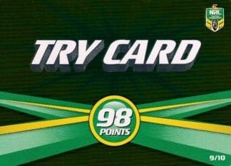 2014 NRL Power Play - Gold Try Card 09