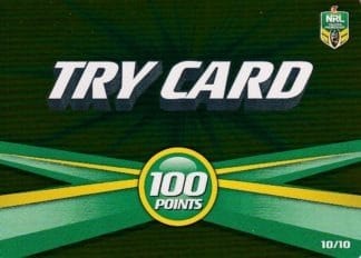 2014 NRL Power Play - Gold Try Card 10