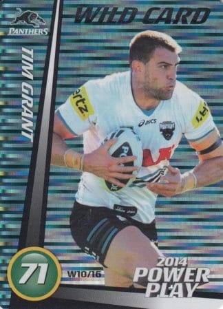 2014 NRL Power Play Wild Cards - W10 Tim Grant Penrith Panthers