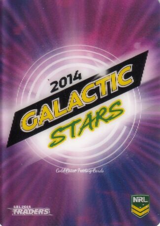 2014 NRL Traders 3D Galactic Stars - AGS05 2014 Galactic Stars Card