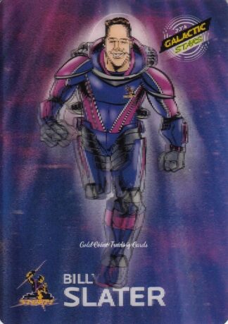 2014 NRL Traders 3D Galactic Stars - AGS08 Billy Slater Melbourne Storm