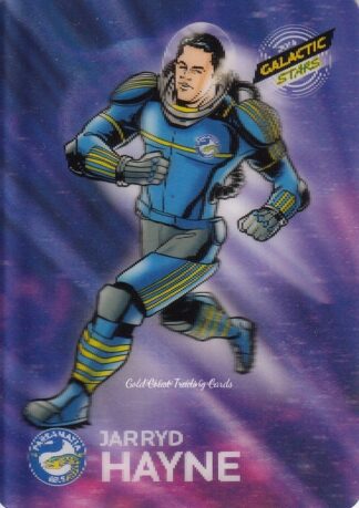 2014 NRL Traders 3D Galactic Stars - AGS10 Jarryd Hayne Parramatta Eels
