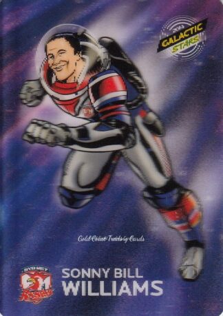 2014 NRL Traders 3D Galactic Stars - AGS16 Sonny Bill Williams Sydney Roosters
