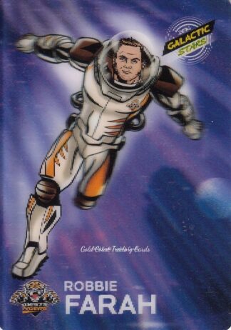 2014 NRL Traders 3D Galactic Stars - AGS18 Robbie Farah Wests Tigers