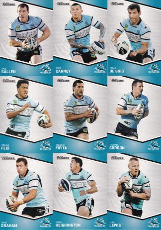 2014 NRL Traders Base Team Set - Cronulla Sharks