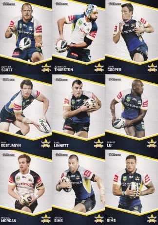 2014 NRL Traders Base Team Set - North QLD Cowboys