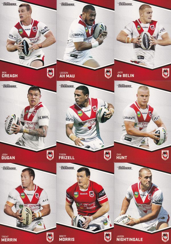 2014 NRL Traders Album With Full Base Set - 176 Common Cards - Image 14