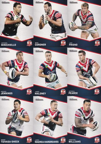 2014 NRL Traders Base Team Set - Sydney Roosters
