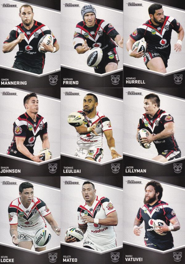 2014 NRL Traders Album With Full Base Set - 176 Common Cards - Image 16