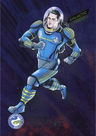2014 NRL Traders Galactic Stars - GS10 Jarryd Hayne Parramatta Eels