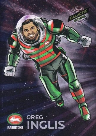 2014 NRL Traders Galactic Stars - GS13 Greg Inglis South Sydney Rabbitohs
