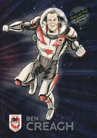 2014 NRL Traders Galactic Stars - GS15 Ben Creagh St George Dragons