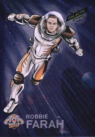 2014 NRL Traders Galactic Stars - GS18 Robbie Farah Wests Tigers