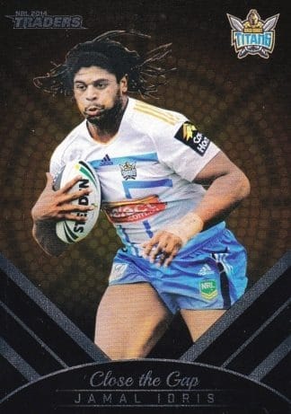 2014 NRL Traders Indigenous - IND05 Jamal Idris Gold Coast Titans