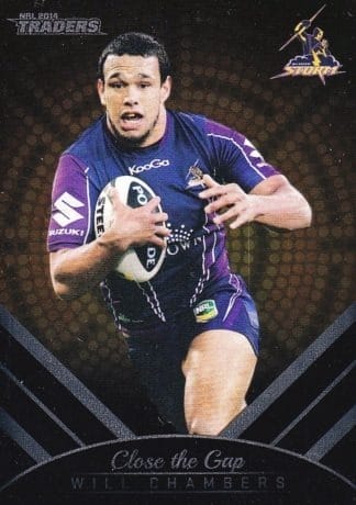 2014 NRL Traders Indigenous - IND06 Will Chambers Melbourne Storm