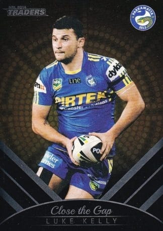 2014 NRL Traders Indigenous - IND08 Luke Kelly Parramatta Eels
