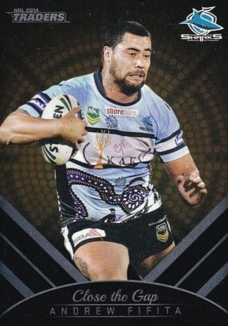 2014 NRL Traders Indigenous - IND10 Andrew Fifita Cronulla Sharks