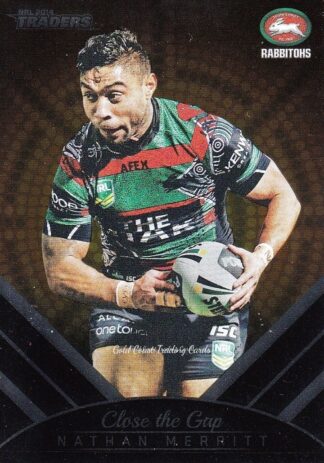 2014 NRL Traders Indigenous - IND11 Nathan Merritt South Sydney Rabbitohs
