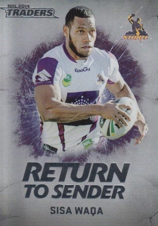 2014 NRL Traders Return To Sender - RTS14 Sisa Waqa Melbourne Storm