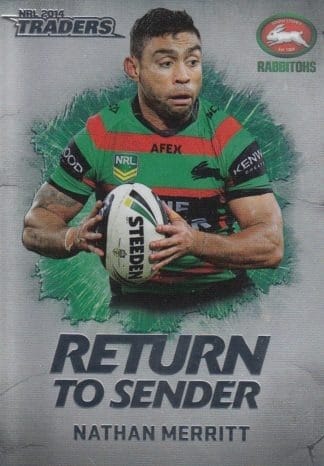 2014 NRL Traders Return To Sender - RTS24 Nathan Merritt South Sydney Rabbitohs