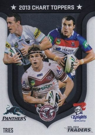 2014 NRL Traders Season To Remember - SR01 McManus, Williams, Simmons,