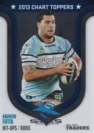 2014 NRL Traders Season To Remember - SR07 Andrew Fifita Cronulla Sharks