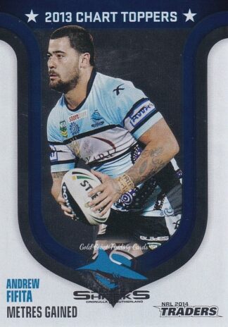 2014 NRL Traders Season To Remember - SR08 Andrew Fifita Cronulla Sharks