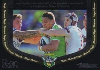 2014 NRL Traders Season To Remember - SR12 Josh Papalii Canberra Raiders