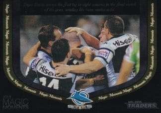 2014 NRL Traders Season To Remember - SR20 Bryce Gibbs Cronulla Sharks