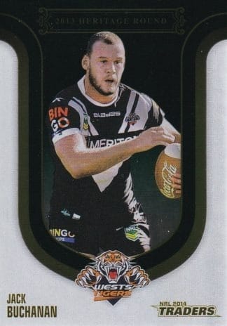 2014 NRL Traders Season To Remember - SR41 Jack Buchanan Wests Tigers