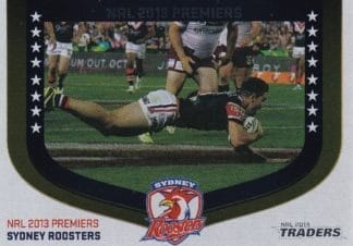 2014 NRL Traders Season To Remember - SR43 Roosters Premiership Card