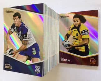 2014 NRL Traders Silver Parallels - Full Set 176 Cards