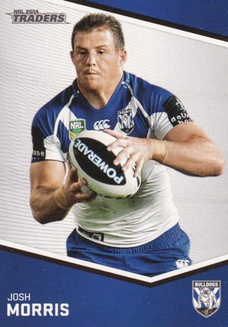 2014 NRL Traders Common Card - Base 018 Josh Morris Canterbury Bulldogs