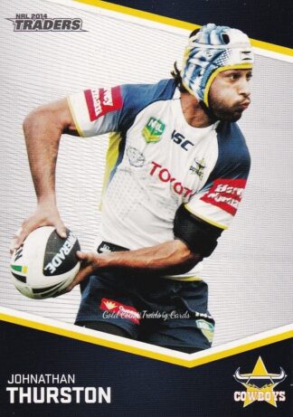 2014 NRL Traders Common Card - Base 035 Johnathan Thurston North Qld Cowboys
