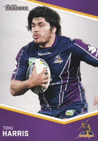 2014 NRL Traders Common Card - Base 073 Tohu Harris Melbourne Storm