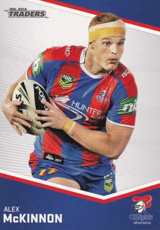 2014 NRL Traders Common Card - Base 083 Alex McKinnon Newcastle Knights