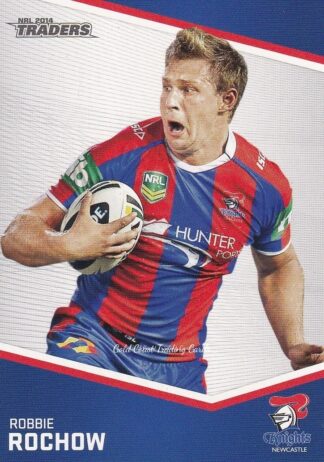2014 NRL Traders Common Card - Base 087 Robbie Rochow Newcastle Knights