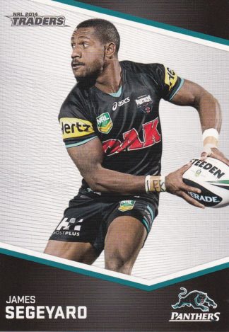 2014 NRL Traders Common Card - Base 109 James Segeyaro Penrith Panthers