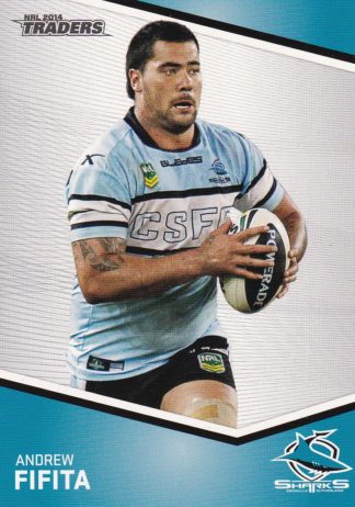 2014 NRL Traders Common Card - Base 115 Andrew Fifita Cronulla Sharks