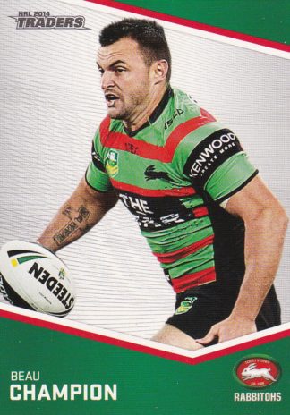 2014 NRL Traders Common Card - Base 125 Beau Champion South Sydney Rabbitohs