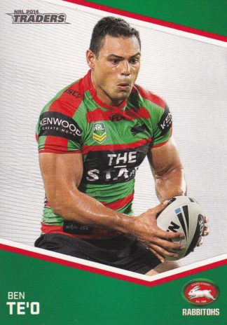 2014 NRL Traders Common Card - Base 131 Ben Te'o South Sydney Rabbitohs