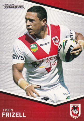 2014 NRL Traders Common Card - Base 138 Tyson Frizell St George Dragons