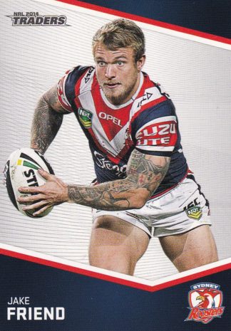 2014 NRL Traders Common Card - Base 146 Jake Friend Sydney Roosters