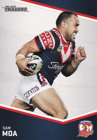 2014 NRL Traders Common Card - Base 149 Sam Moa Sydney Roosters