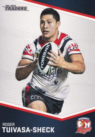 2014 NRL Traders Common Card - Base 152 Roger Tuivasa-Sheck Sydney Roosters