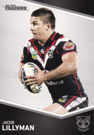 2014 NRL Traders Common Card - Base 160 Jacob Lillyman Warriors