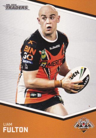 2014 NRL Traders Common Card - Base 169 Liam Fulton Wests Tigers
