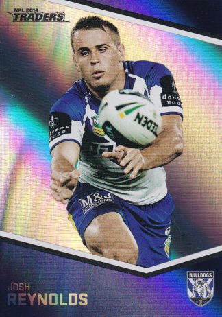 2014 NRL Traders Silver Parallels - P020 Josh Reynolds Canterbury Bulldogs