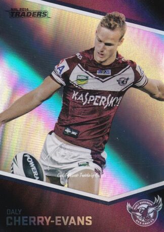 2014 NRL Traders Silver Parallels - P059 Daly Cherry-Evans Manly Sea Eagles